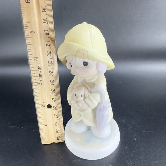 1992 Precious Moments AN EVENT FOR ALL SEASONS Ceramic Porcelain Figurine VTG - Picture 2 of 10